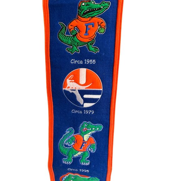 Florida Gators NCAA Winning Streak Embroidered Heritage Pennant! - Picture 3 of 6
